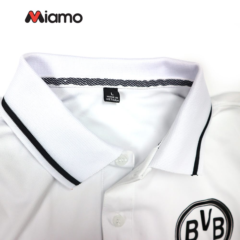 Áo thun polo unisex Miamo Mec hãng xe basic phom ôm thoải mái, vải ko nhăn xù dành cho nam nữ M11