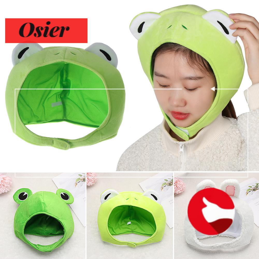 Nón Len Ấm Áp Hình Mắt Ếch Xinh Xắn Dành Cho Nữ