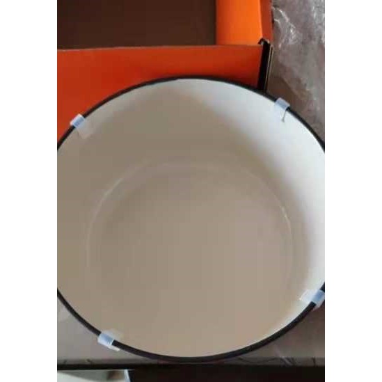 Nồi Le Creuset- Pháp\ Nồi gang tráng men cao cấp đường kính 24CM dùng nấu các món ăn, trưng bày quà tặng tân gia