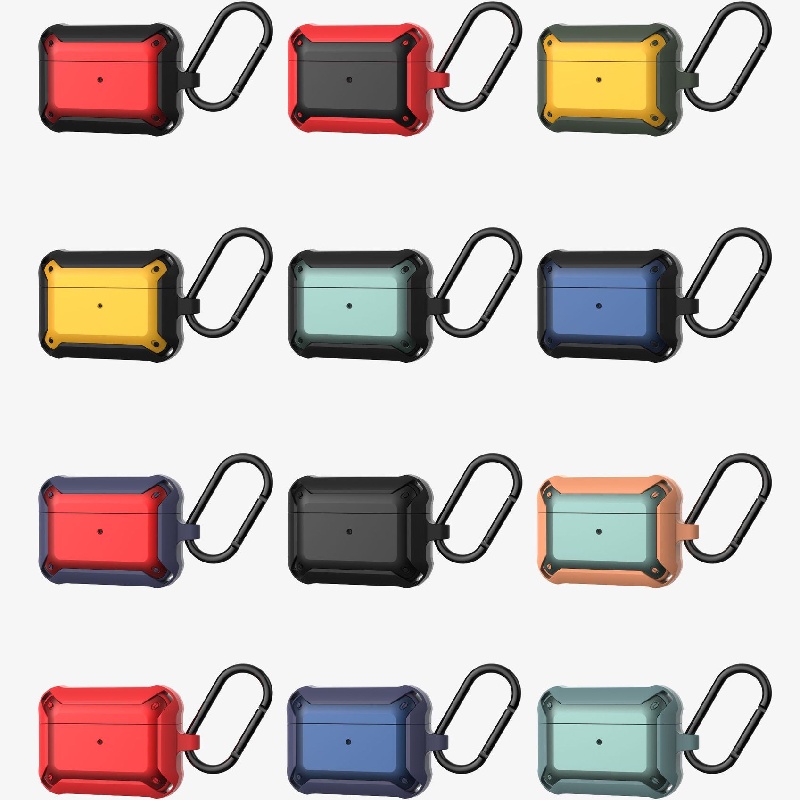 Case Ốp Bảo Vệ Dành Cho Apple Airpods Bảo Vệ Cho Airpods 1/2 , 3, Pro - Basic Hai Màu Cao Cấp - Ku Mỡ Store