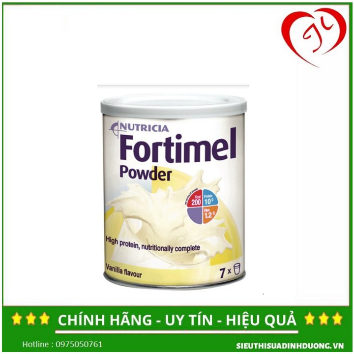 Sữa Fortimel Powder Dành Cho Người Sau Mổ,Ốm Dậy,Người Gầy,Người Già.