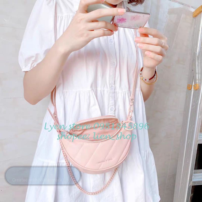 Túi bao tử đeo chéo màu mới 2021 siêu hot