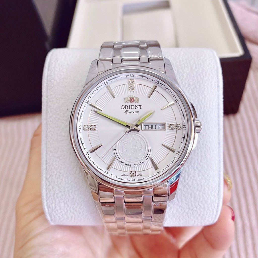 Đồng Hồ Nam Nữ Orient OR00003, Kính Sapphire, Size 40mm/30mm