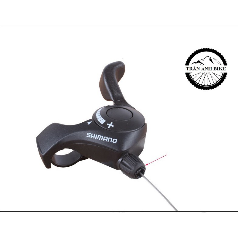 Tay đề cần bật xe đạp - tay bấm xả Shimano TX30 - 7 gắn ghi đông