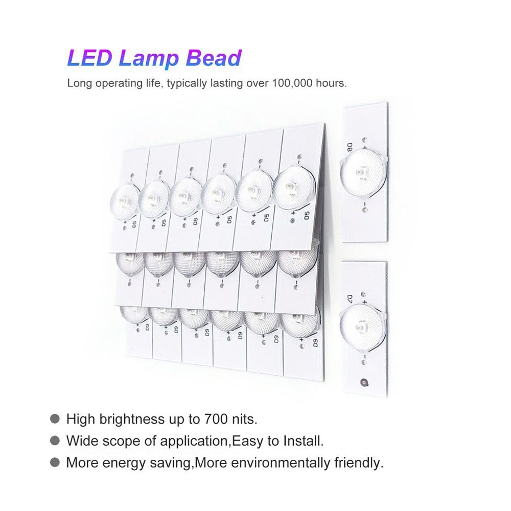 Bóng đèn led Smd 6v / 3v 32-65 Inch dùng để sửa chữa TV chuyên dụng