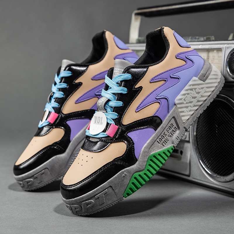 Giày Sneaker Cổ Thấp Phong Cách Đường Phố Châu Âu Thời Trang Mùa Thu Năm 2021 Cho Nam