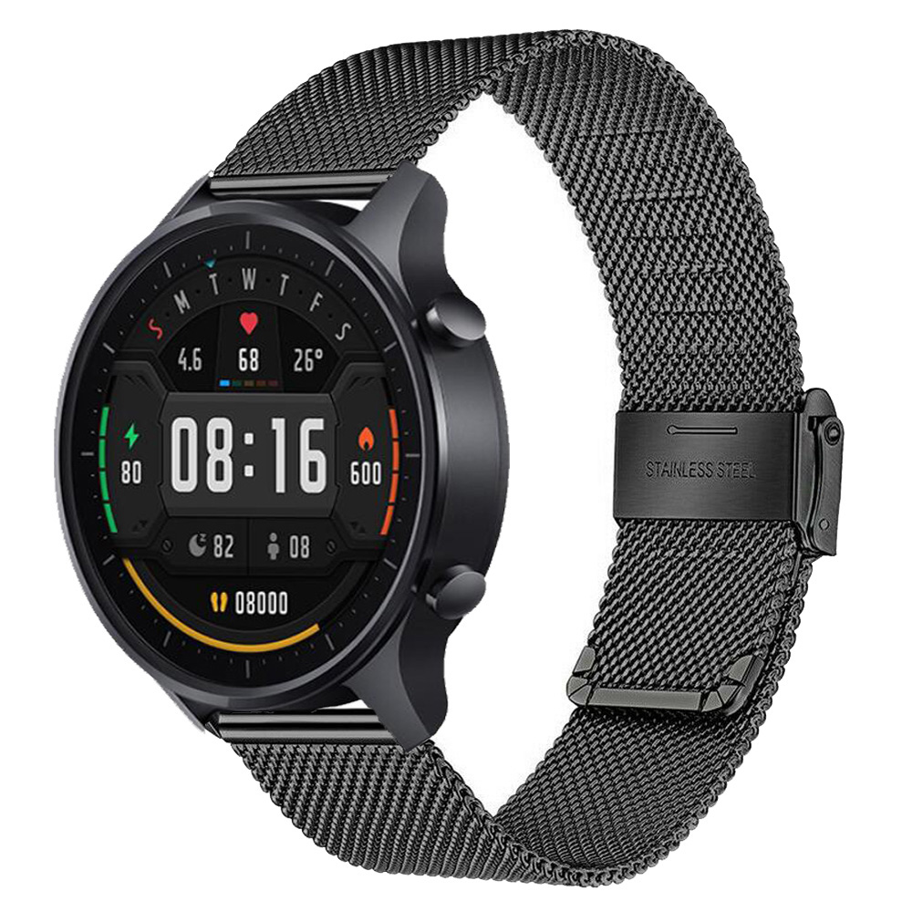 Dây Đồng Hồ Milanese 22mm Bằng Thép Không Gỉ Cho Xiaomi Watch