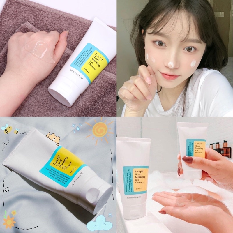 Sữa Rửa Mặt COSRX Low PH Good Morning Gel Cleanser Dạng Gel 150ml Chiết Từ Dầu Cây Trà | BigBuy360 - bigbuy360.vn