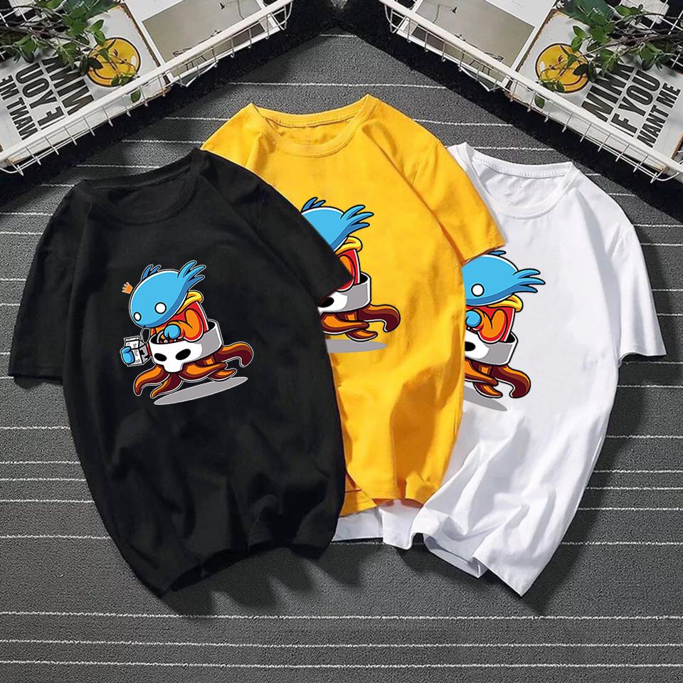 Áo thun nữ form rộng Hàn Quốc họa tiết hoạt hình vải dày mịn TEEW468