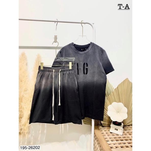 [Ảnh Thật] Bộ Nam Balen Chất Cotton In Chữ FG Cao Cấp - Bộ Balen Loang Cao Cấp Cho Nam