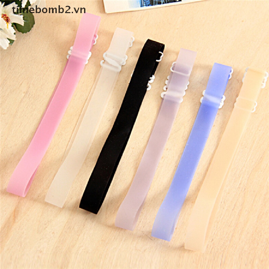 Bộ 2 Dây Áo Ngực Silicon Trong Suốt 1.5Cm Có Thể Điều Chỉnh
