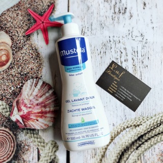 Sữa tắm gội em bé Mustela 500ml