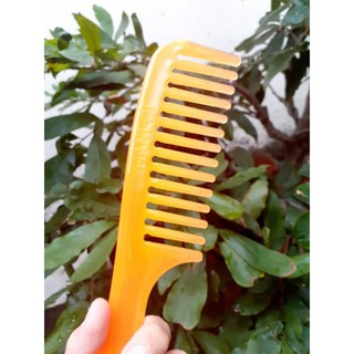 Lược thưa màu chải tóc xoăn,tóc rối (21cm)