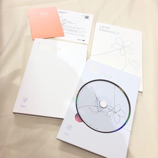 Bộ ảnh, album bts love yourself her trắng