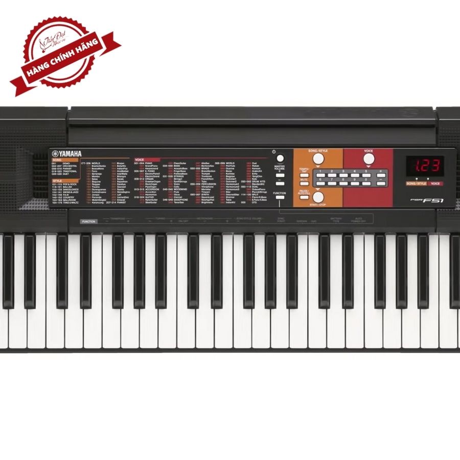 Đàn Organ Yamaha PSR-F51 Thiết Kế Gọn Nhẹ Thân Thiện Phù Hợp Với Những Người Mới Bắt Đầu