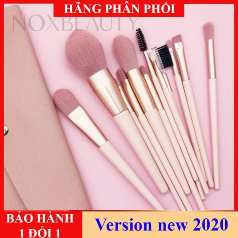 ✔️ Bộ 12 Cọ Trang Điểm NOX BEAUTY - Đánh Phấn Mắt, Kẻ Viền Môi, Đánh Phấn Má Hồng Chuyên Nghiệp [Bảo Hành 1 Đổi 1]