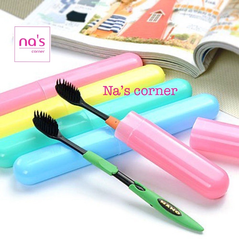 Ống hộp đựng bàn chải đánh răng tiện lợi đi du lịch bảo quản