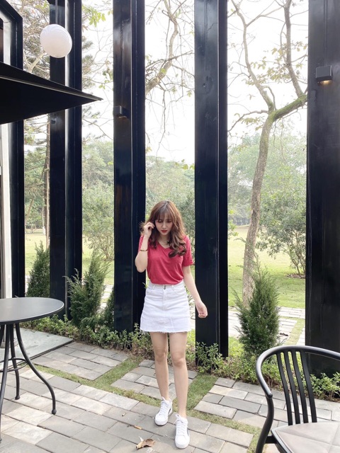 Chân váy kaki nữ có quần đùi lót trong CV600 | BigBuy360 - bigbuy360.vn