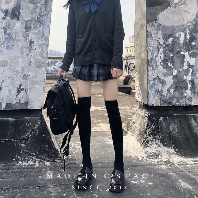 Tất Lolita trơn các size