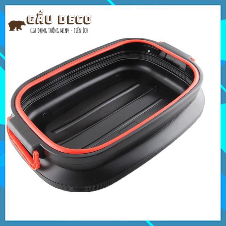 Thùng đựng đồ gấp gọn ô tô 40 lít [FREESHIP] – Có nắp đậỵ tiện lợi – Đựng đồ, du lịch, dã ngoại