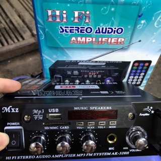 Amply karaoke mini mxz ak-328h