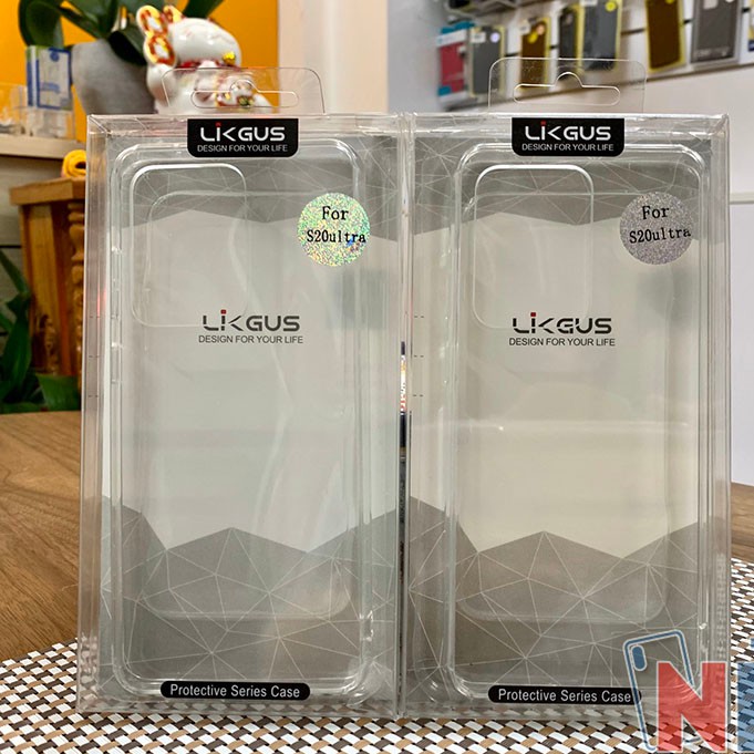 Ốp lưng chống Sốc Likgus Trong suốt Cho Samsung S20 Plus/ S2+/ S20 Ultra