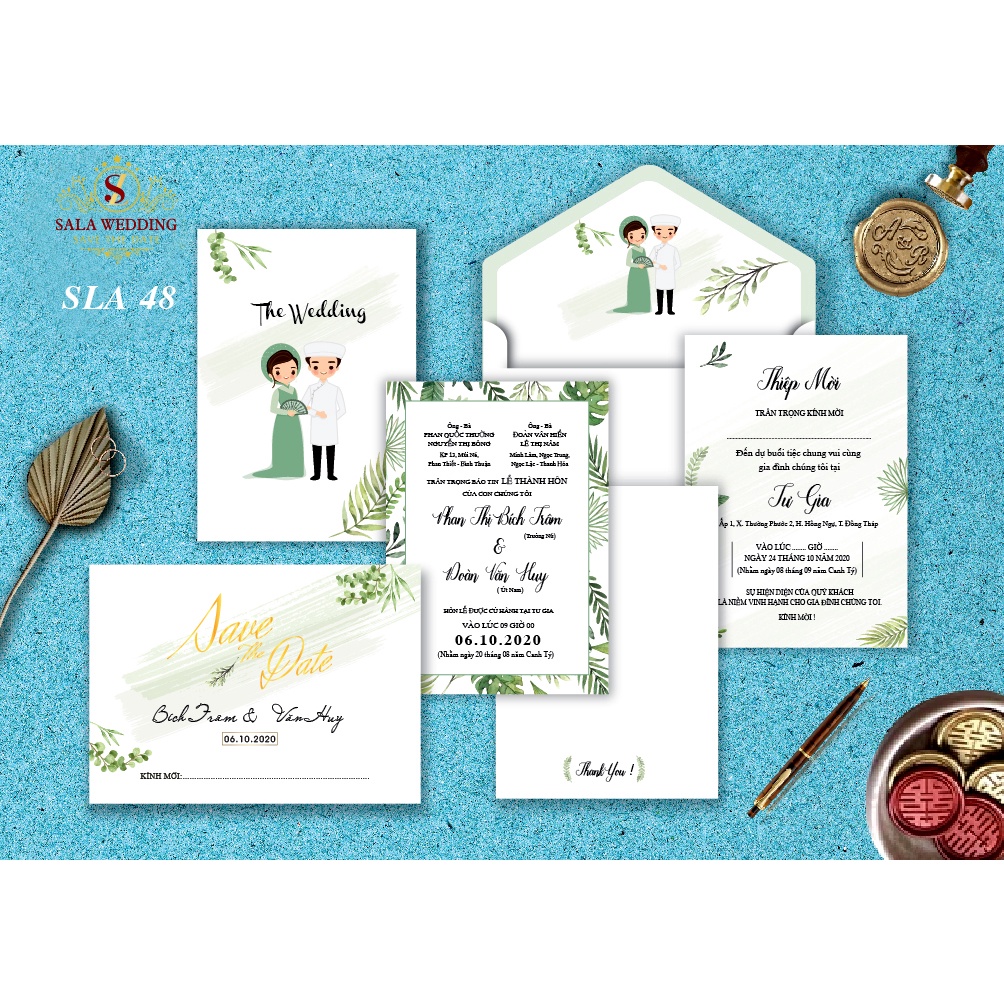 Combo 50 thiệp A48