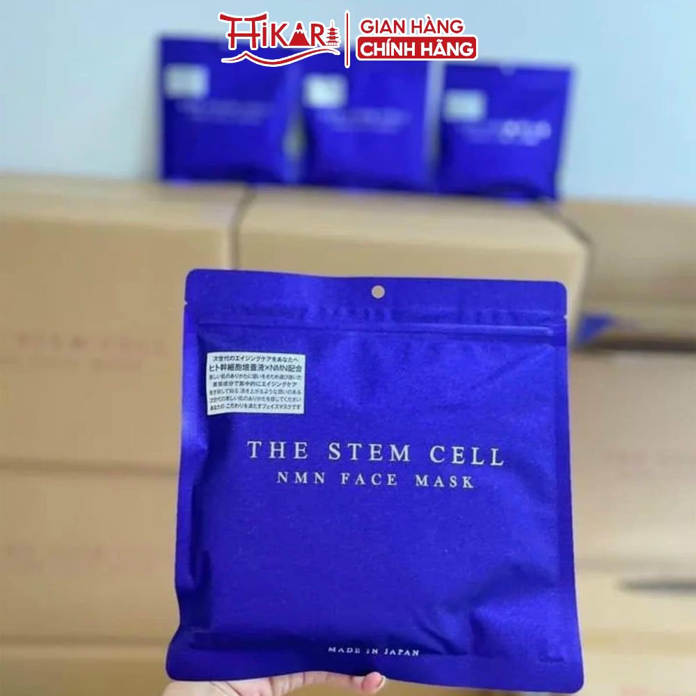 Mặt nạ tế bào gốc The Stem Cell NMN Face Mask 30 miếng của Nhật Bản