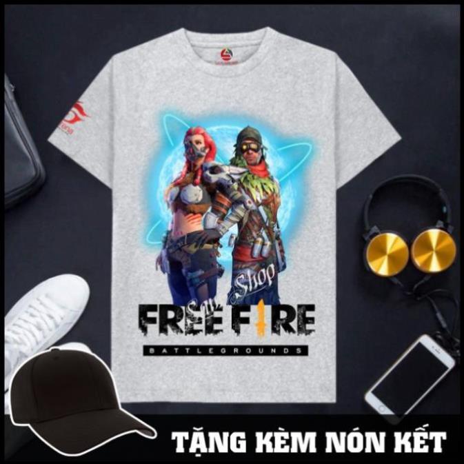 VHL Store [Siêu hot] Áo thun in hình Free Fire giá siêu sock Mùa 14 VHL Store