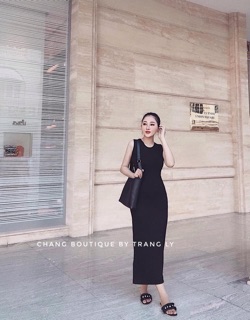 Váy body hở lưng