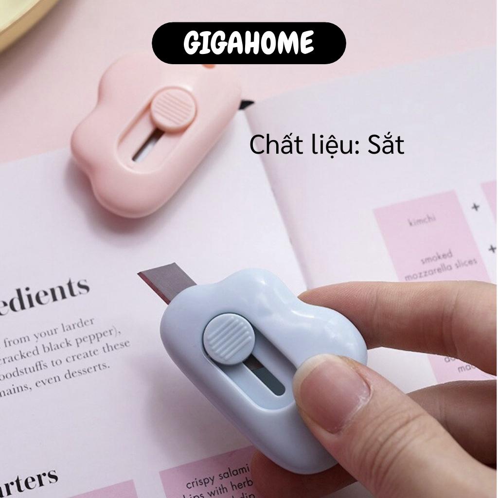 Dao Cắt Giấy GIGAHOME Dao Rọc Giấy Mini Cute Hình Đám Mây Dễ Thương Học Sinh Văn Phòng 9448