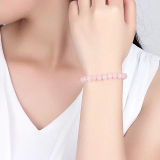[LẺ HẠT] Vòng tay đá Rose Quartz
