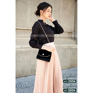 Chân váy dập ly _EUPHORIA