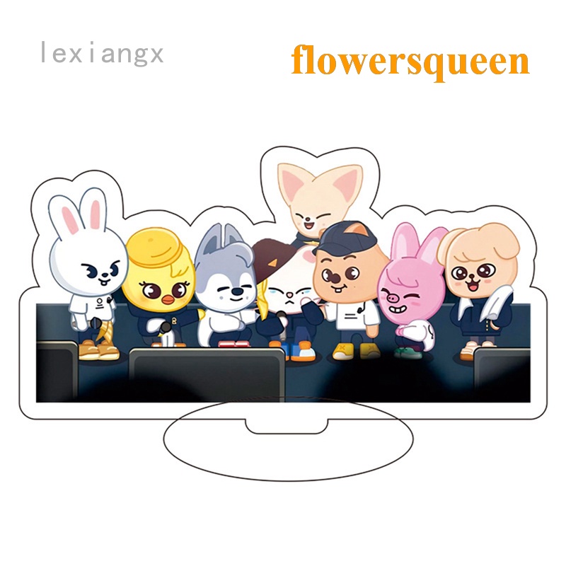 Mô Hình Nhân Vật Szoo SKZOO Bằng Acrylic Để Bàn Trang Trí