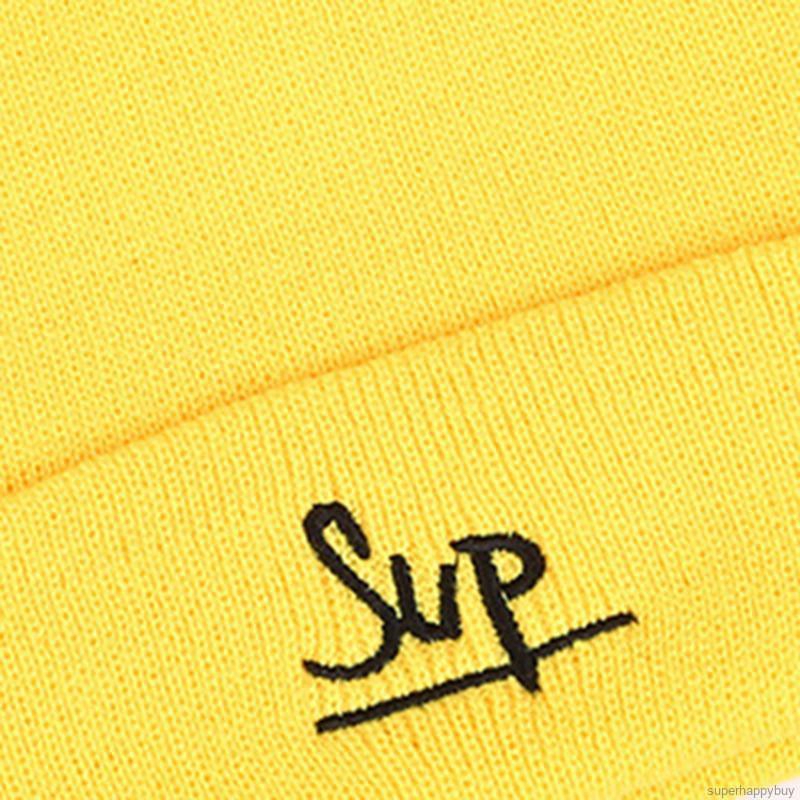 Mũ Len Beanie In Chữ Cho Nam Và Nữ