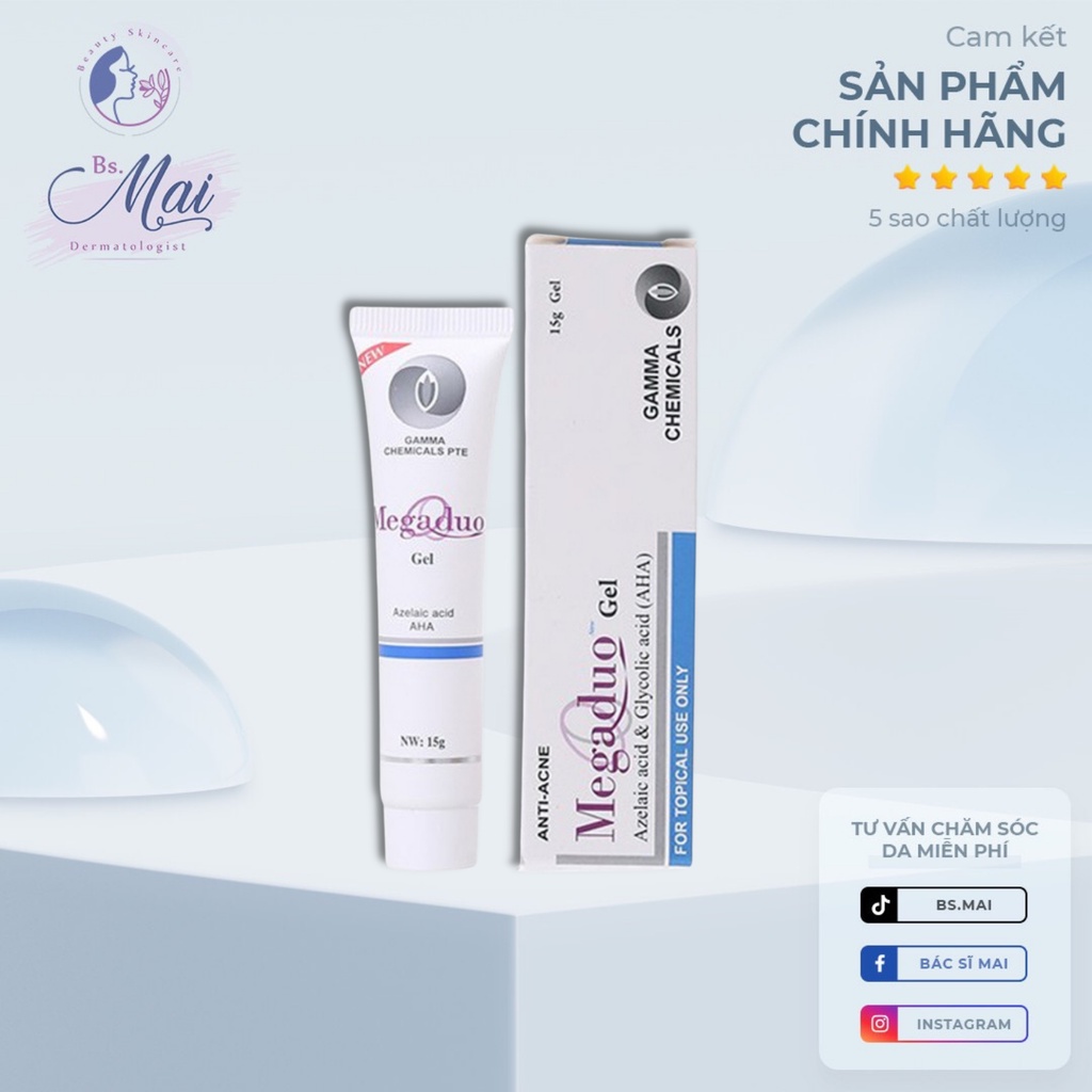 Megaduo hỗ trợ mụn và vết thâm
