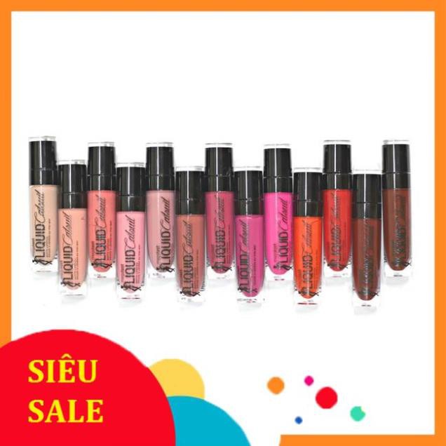 FreeShip Giá Sốc -  Son kem Lì Wet n Wild Megalast Liquid Catsuit Matte lipstick