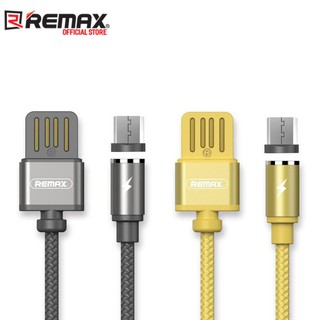 Cáp sạc Nam Châm cổng Android Remax Rc-095m (Vàng, Xám)