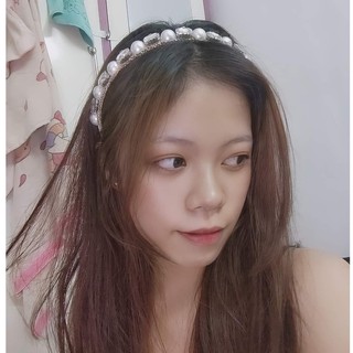 Cài Tóc Đính Hạt Lấp Lánh Kiêu Sa Phong Cách Hàn Quốc