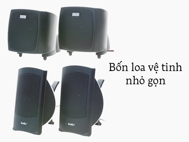 [Mã 267ELSALE hoàn 7% đơn 300K] [SALE 10%] Loa vi tính 4.1 Soundmax A4000 60W