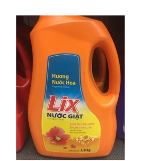 Nước giặc Lix hương nước hoa 3.8 kg