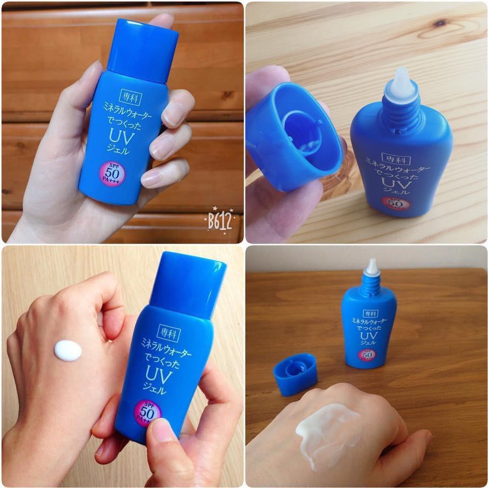 Kem Chống Nắng Shiseido Senka Mineral Water UV Gel 40ml