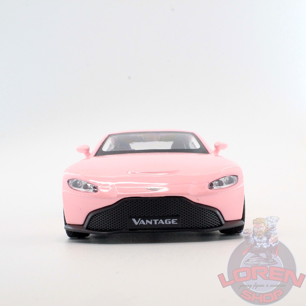 Mô hình ô tô kim loại tỷ lệ 1:36, siêu xe đồ chơi chạy cót Aston Martin Vantage lorenshop