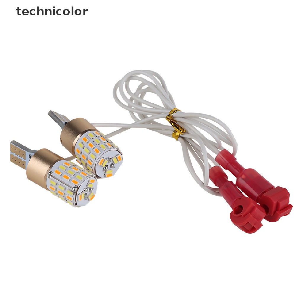 Đèn LED Tín Hiệu T10 Hai Chế Độ Màu Sắc Hổ Phách Dành Cho Ô Tô Xe Máy