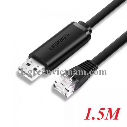 Cáp lập trình Console USB to RJ45 FTDI chính hãng Ugreen 50773 cao cấp