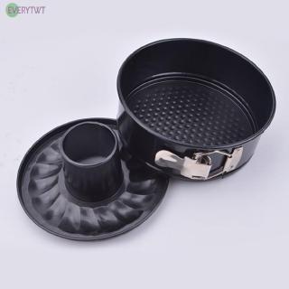 Set 3 Khuôn Nướng Bánh Chống Dính Bằng Thép Cacbon Kích Thước 24cm / 26cm / 28cm / 18cm