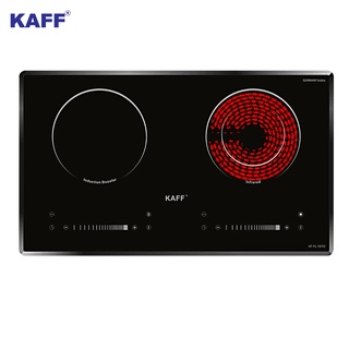 Bếp từ đôi hồng ngoại cảm ứng kaff kf-fl101ic - hàng nhập malaysia - bảo hành chính hãng 5 năm