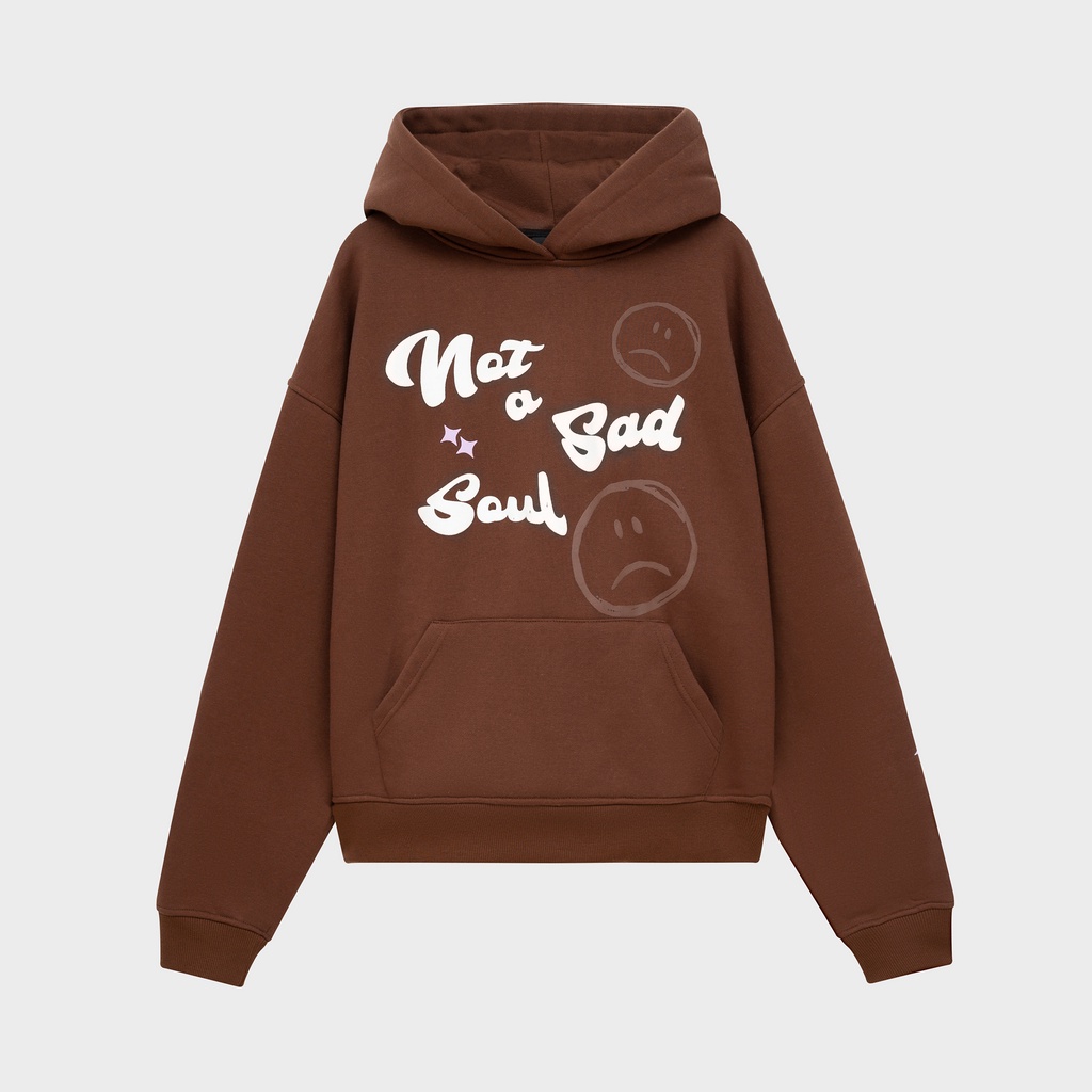 Áo khoác Hoodie trùm đầu nỉ bông POSITIVE MIND NASS
