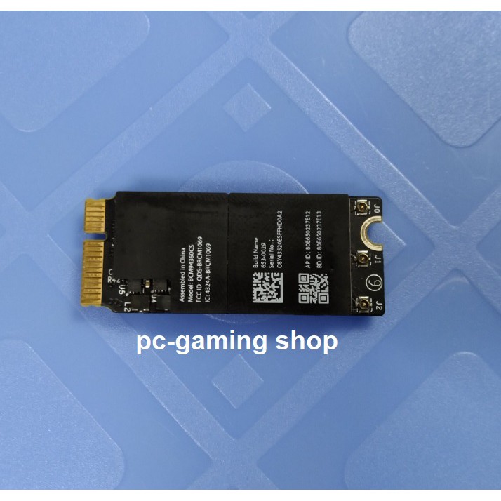Card wifi cho macbook BCM94360 94331 943224 và nhiều loại khác, cạc wifi không dây