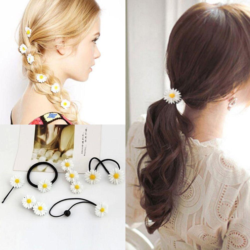 Set 2 Kẹp Tóc Hoa Cúc Mini Dễ Thương